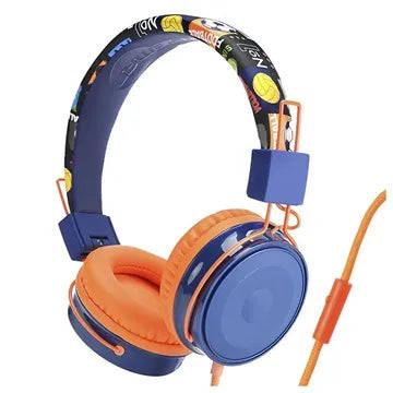 Baseman Kids Headphones Rugby Theme