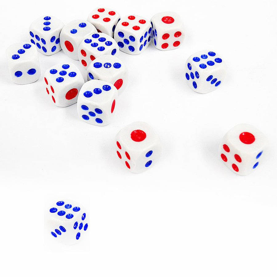 Small Board Game Dice 9pcs 1set