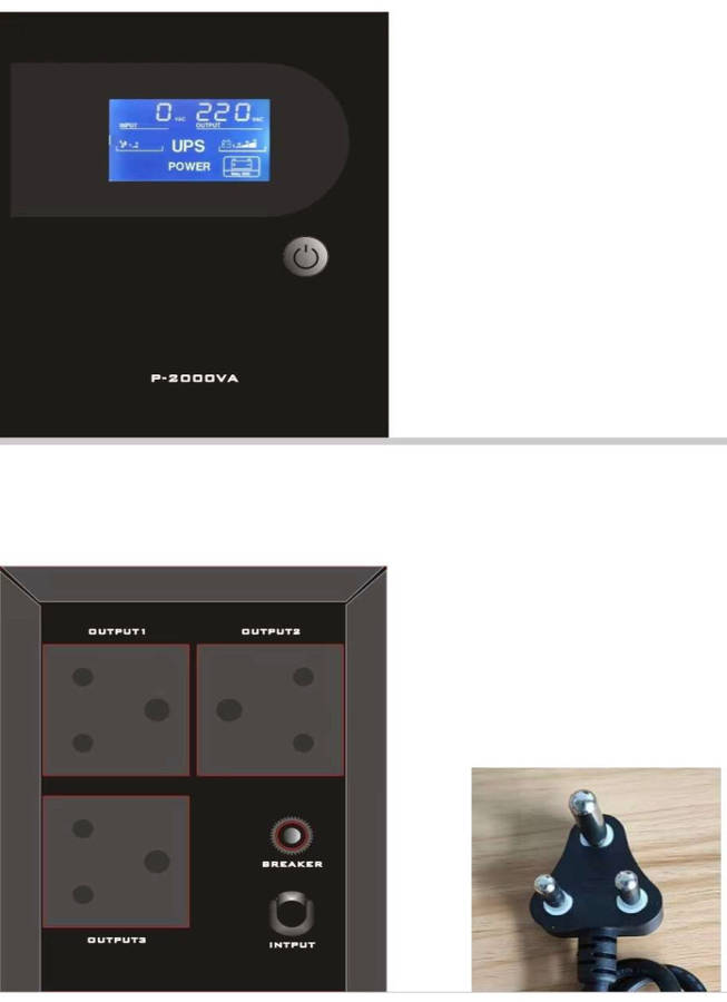 UPS Uninterruptible Power Supply 3000VA 1800W With Software