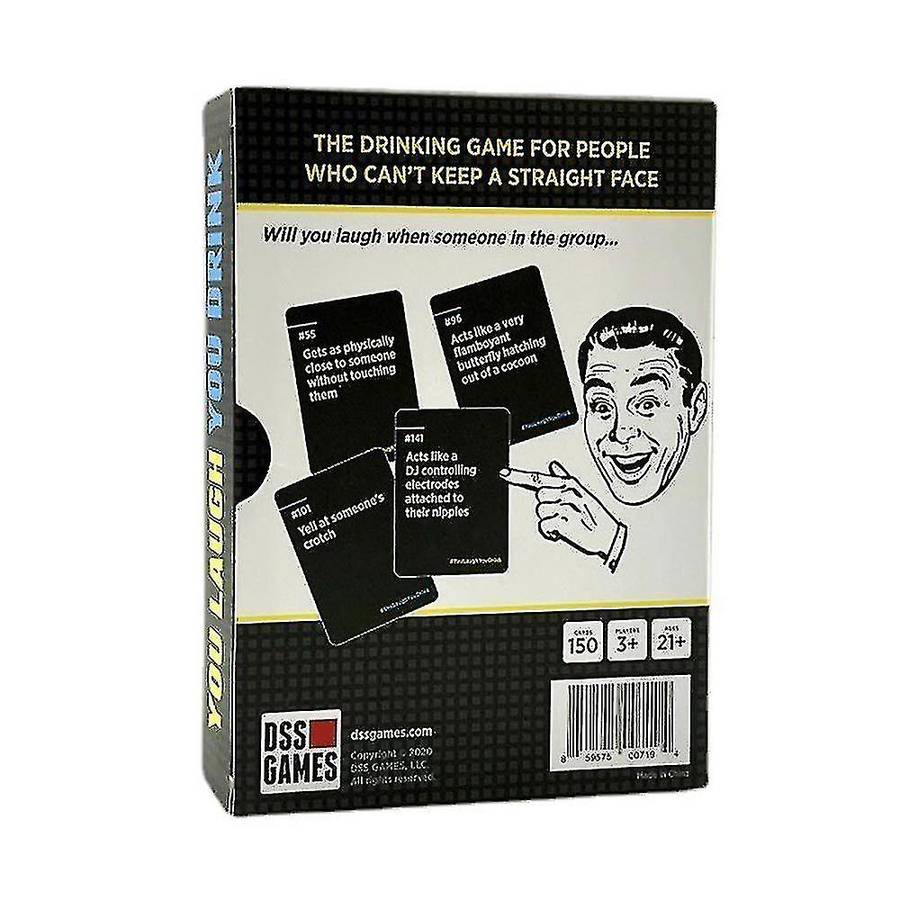 You Laugh You Drink - Drinking Game For Muti People High Quality