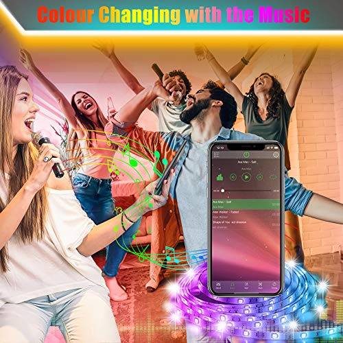 BT LED 10M RBG STRIP LIGHT