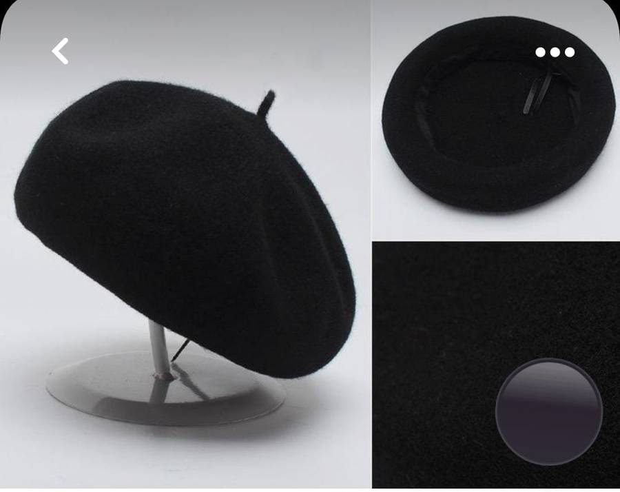 Beret Hats Women Winter French Hat Girls Solid Color Fashion Autumn Winter Beret