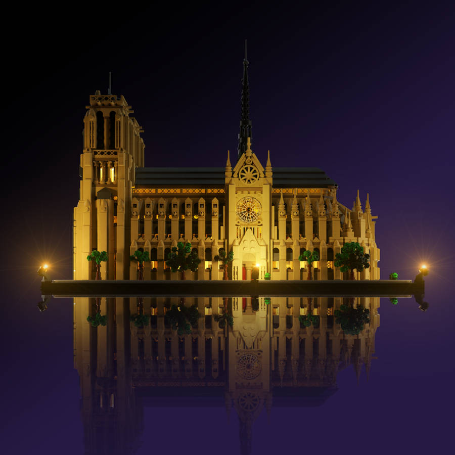 LMB 2.0 Light Kit for LEGO® Notre-Dame de Paris #21061