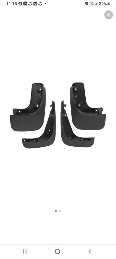 VW Golf 6 / Golf 6 GTI  Mud Flaps Long 2009+
