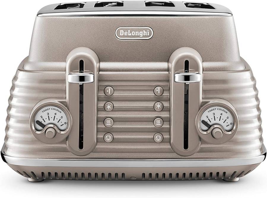 Delonghi - Scolpito 4 Slice Toaster