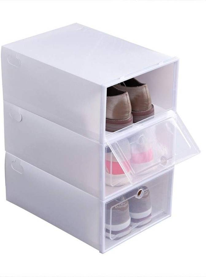 Kuba - Set of 6 Stackable Storage Boxes