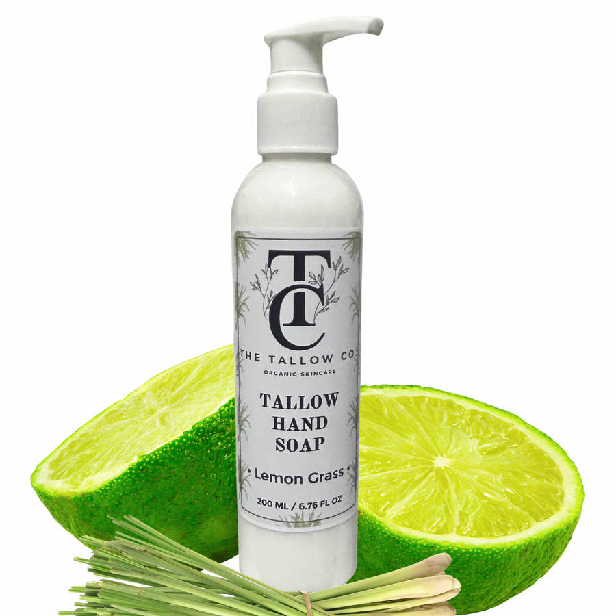 Tallow Liquid Hand Soap - Lemon Grass