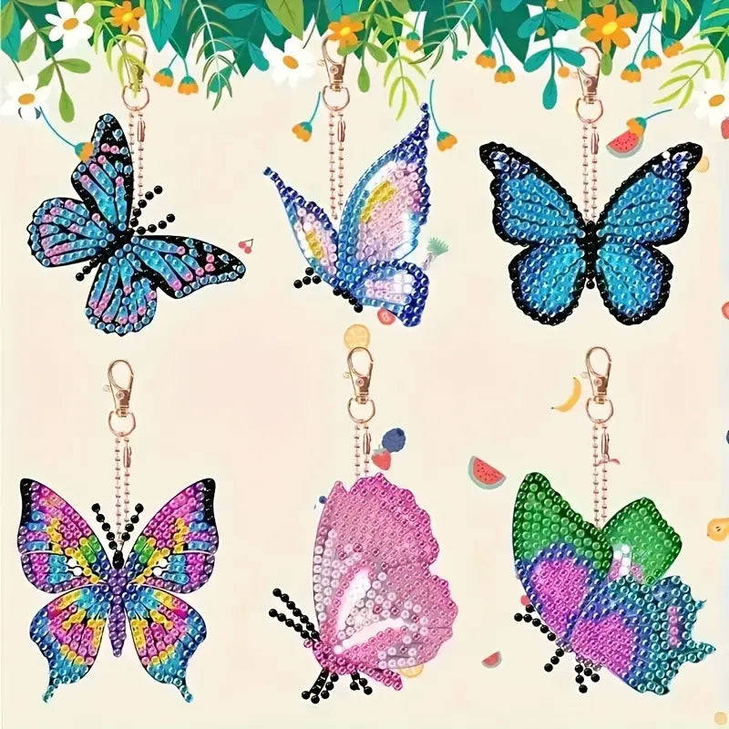 Keyrings - Butterflies