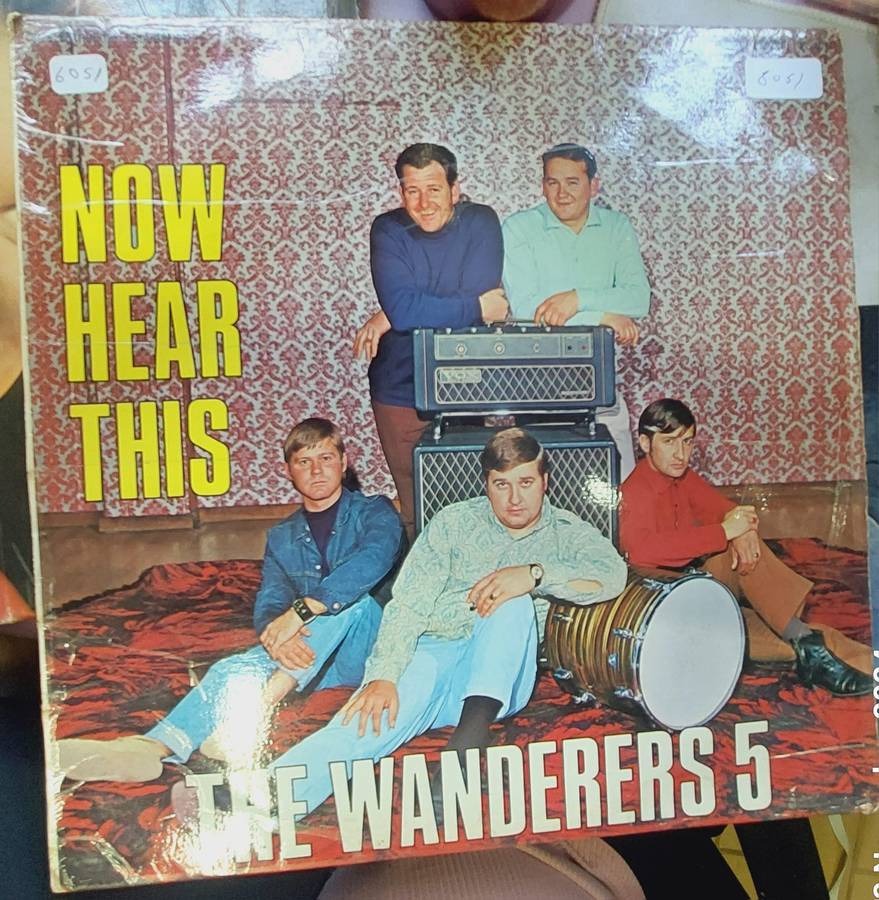 The Wanderers 5 - Now Hear This (G/VG) - Vinyl