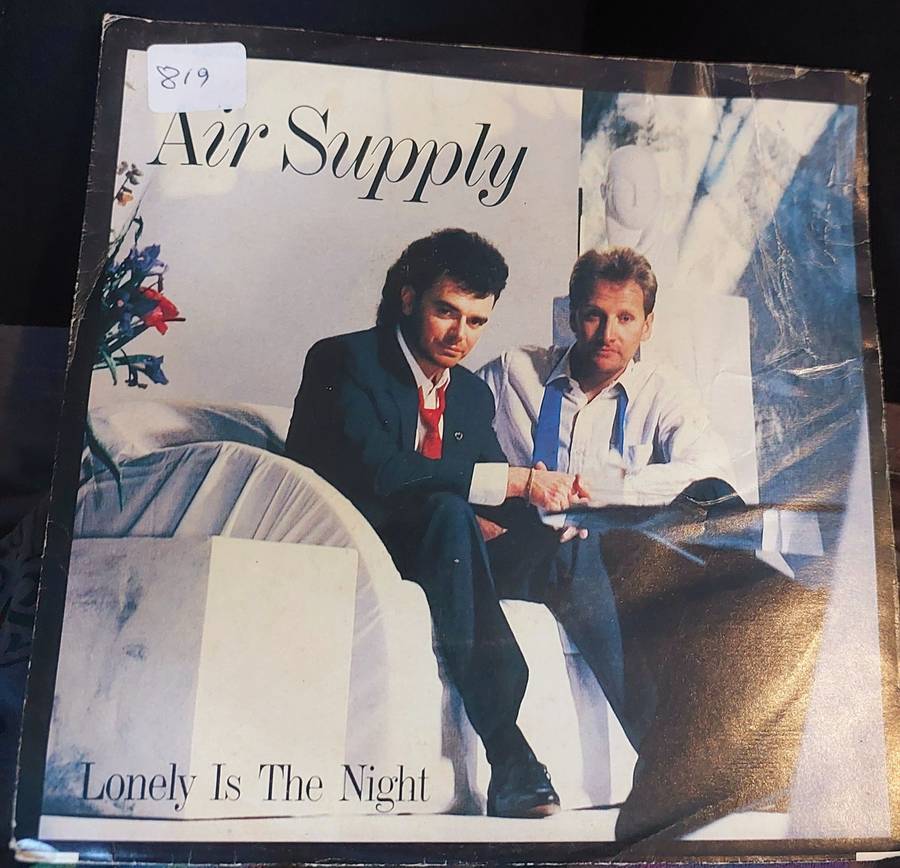 Air supply - Lonely is the night single 7' (G/VG)