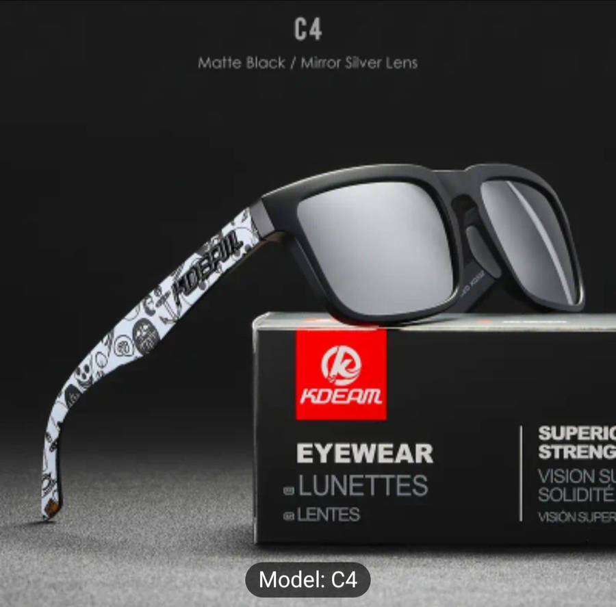 KDEAM Square Polarized Sunglasses