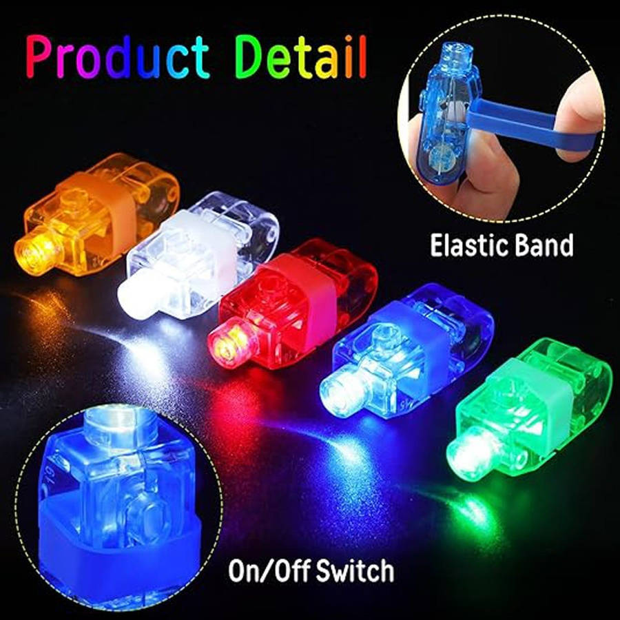 78 Piece Glow In The Dark LED Light Up Toy Bulk Party Favors For Adult Kids