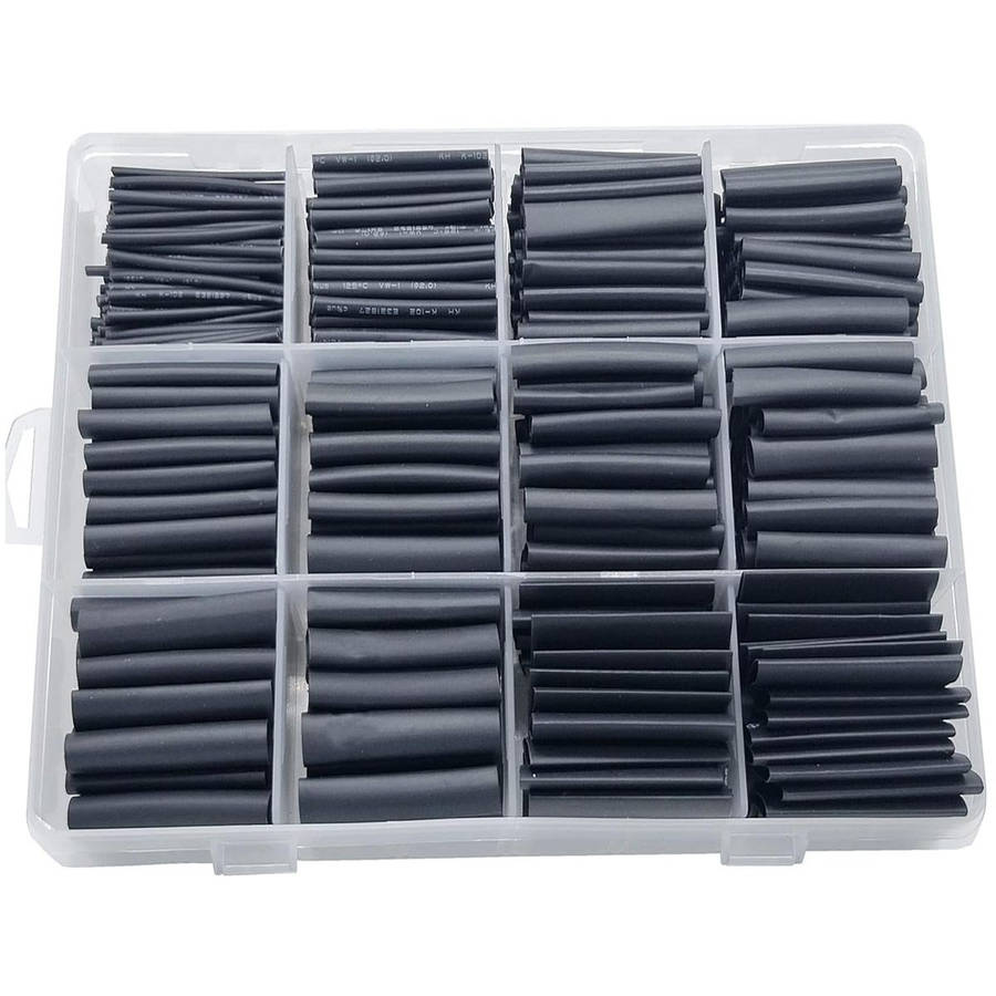 650 Piece Heat Shrink Tubing Kit- Wire Wrap Tube UL Ratio 2:1 Insulation