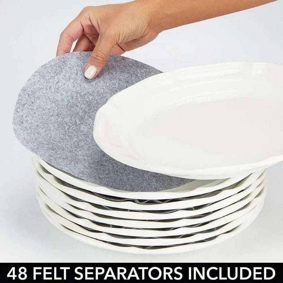 5 Pack Dinnerware Quilted Storage Boxes-For Moving Dishes Mugs Plates