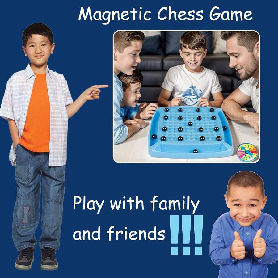 Magnetic Chess Board Set Educational Toy Game For Kids Family