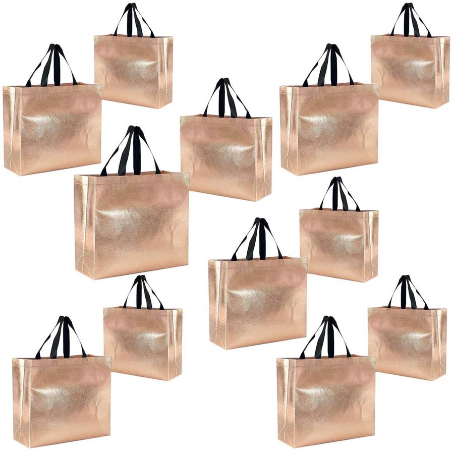 12 Pack Party Gift Bags Party Favor Goodie Bag Set With Handles For Birthday & Other Parties