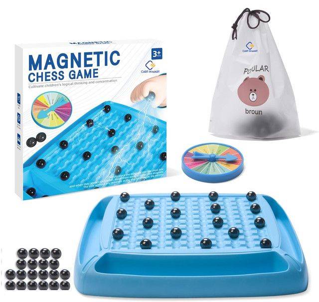 Magnetic Chess Board Set Educational Toy Game For Kids Family