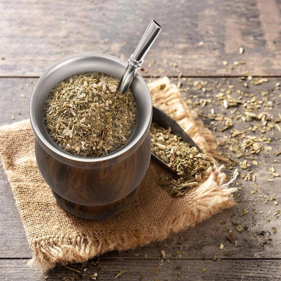 Yerba Mate Cup Set-Double Wall Stainless Steel With 2 Bombilla Brush|