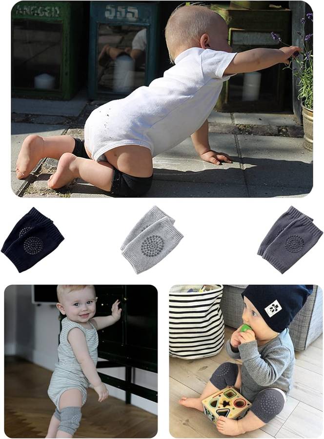 Baby Head Protector Cushion Backpack With Knee Pads For Walking & Crawling