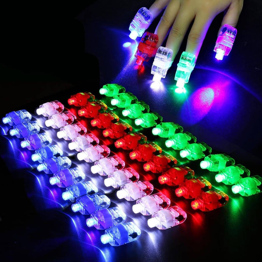78 Piece Glow In The Dark LED Light Up Toy Bulk Party Favors For Adult Kids