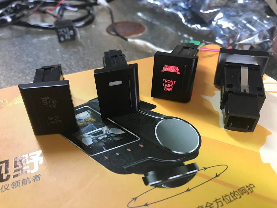 VW AMAROK FACTORY FITTING SWITCHES - Right Side-Driver Side / SPOT