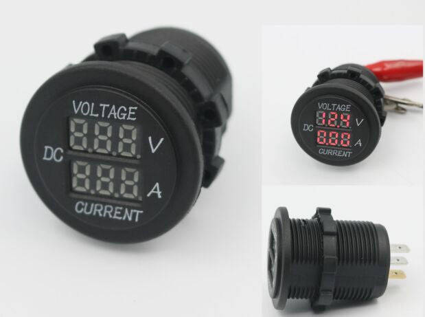 Volt meter and Amp meter - ROUND