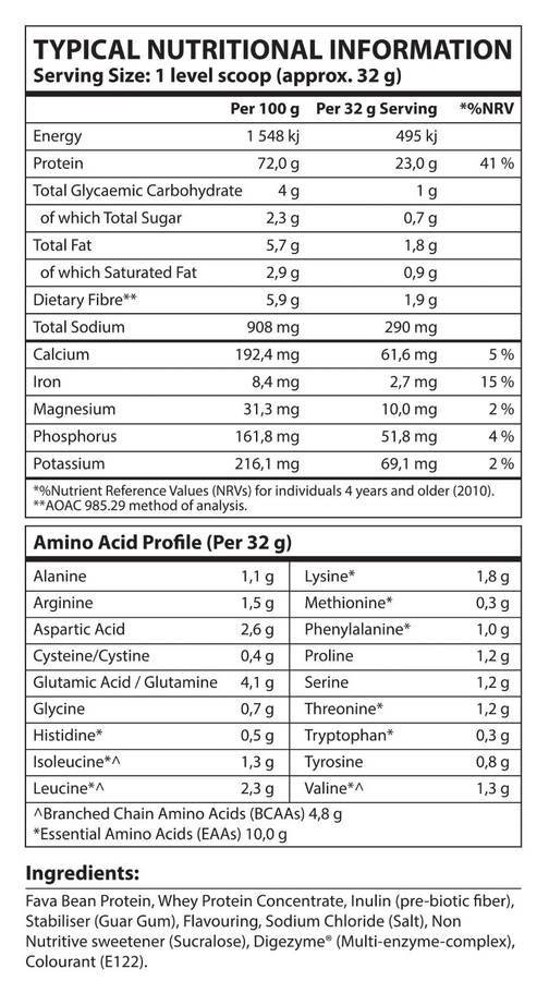 Nutricon Nanotech Whey - Strawberry Cream