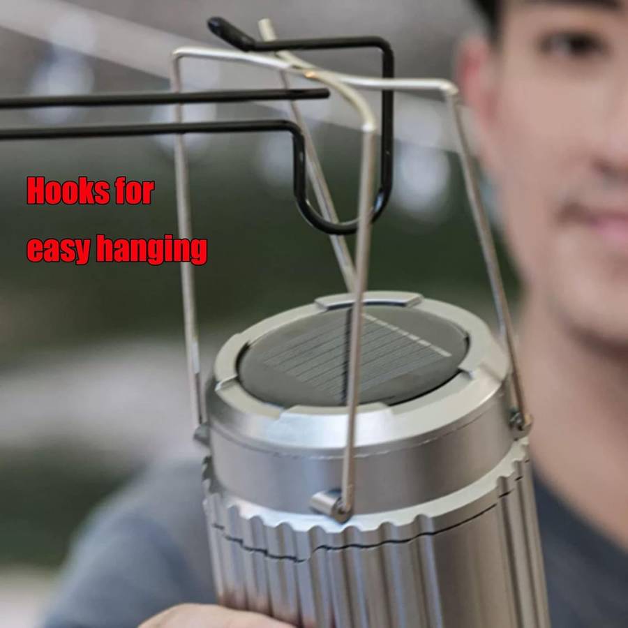 Solar Rechargeable Lantern with Fan ,Speaker and Power Bank