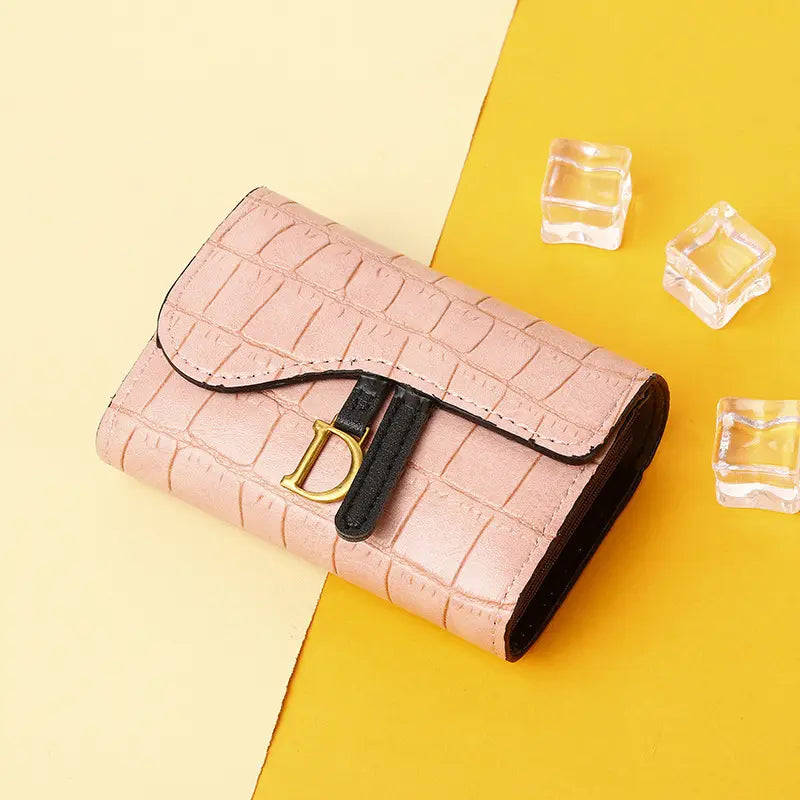 PU Croc Leather Style Women's Multi Card Wallet