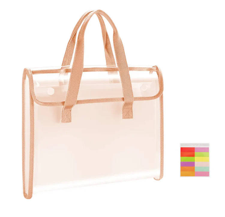 Transparent 13 Pocket A4 Carry Case