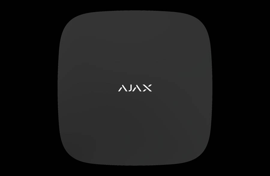 AJAX Security - Hub 2 Black, 4G with Control Panel, Photo Verification, 2x Sim and Ethernet Port ...