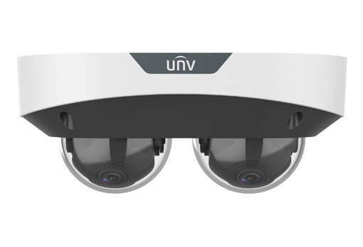 Uniview UNV 2×4MP Dual-Lens Dome IP Camera | IPC3224SS-ADF28K-I1