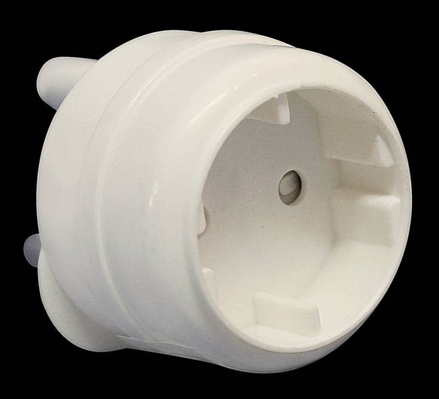 Acconet Schuko Socket to SA Plug Adapter