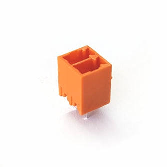 Header str pcb-mnt 02p closed orange 15edgvc-3.5-02p-15-00a(h)