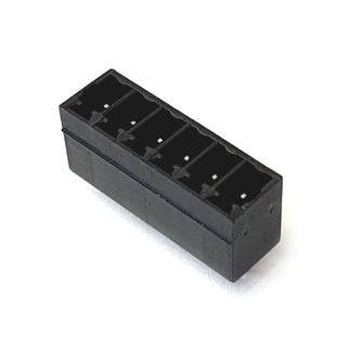 Header str pcb-mnt 06p closed black 15edgvc-3.5-06p-13-00ah