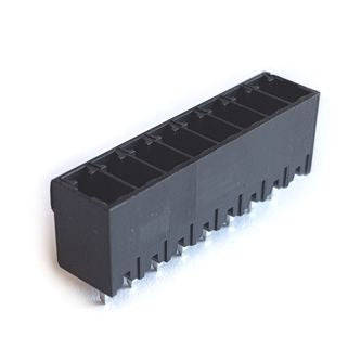 Header str pcb-mnt 08p closed black 15edgvc-3.5-08p-13-00ah