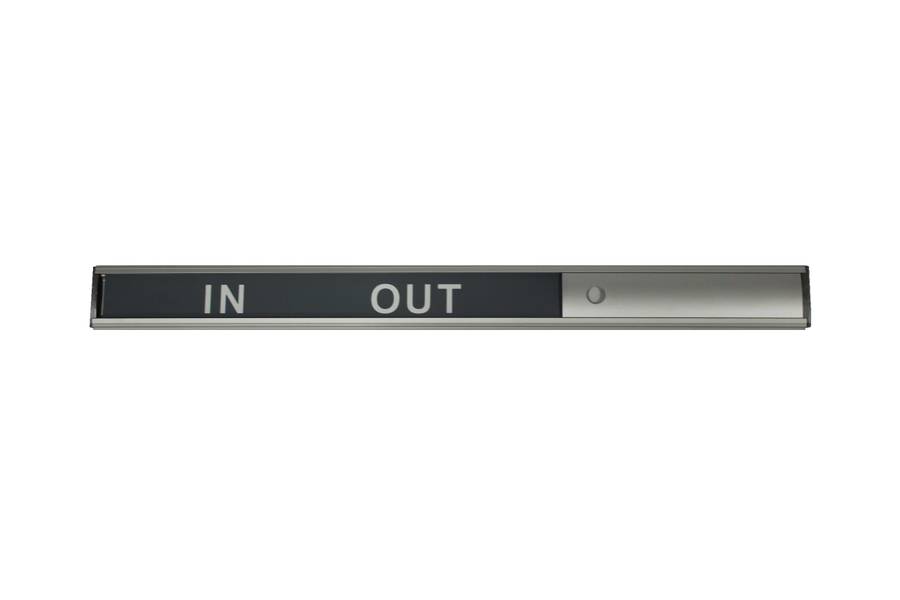 SIGN FRAME 50 x 600mm IN/OUT SLIDE & MESSAGE STRIP
