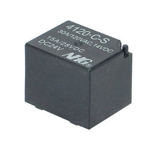 Relay spdt 30a 12vdc rect 7pcb 4120-c-s-30-dc12v-eu