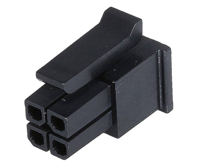 Housing socket dil 4w latching yy19c04