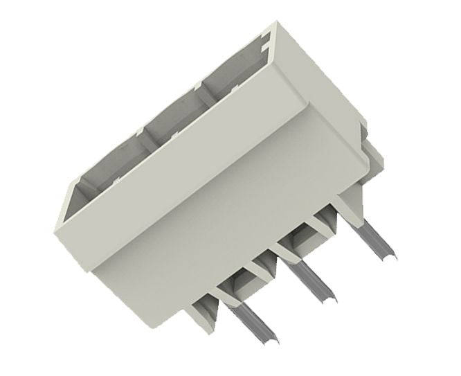 Header str pcb-mnt 3p p=5.08 closed grey 8edgvc-5.08-03p-11-01ah