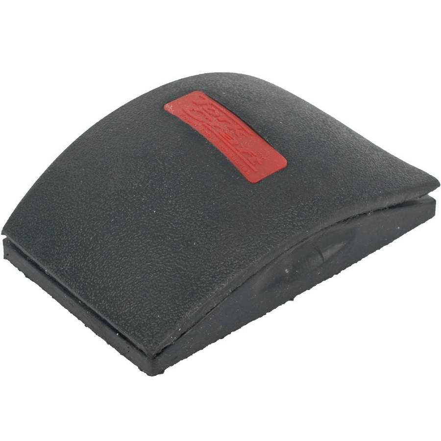Sanding block ergonomic 140 x 90 for hand use black