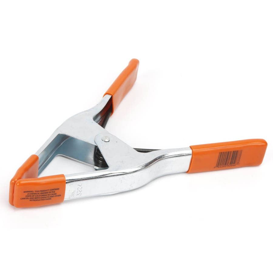 Pony 4' 100mm spring clamp with protective handles & tips