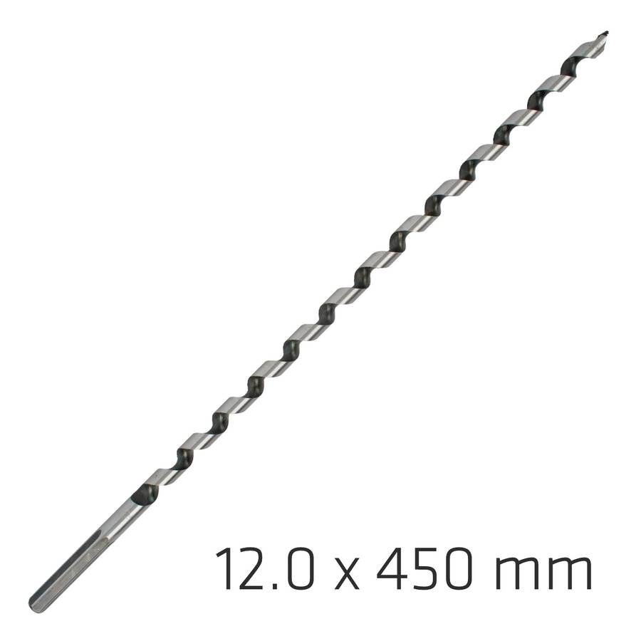 Wood auger drill bit 12 x 450mm