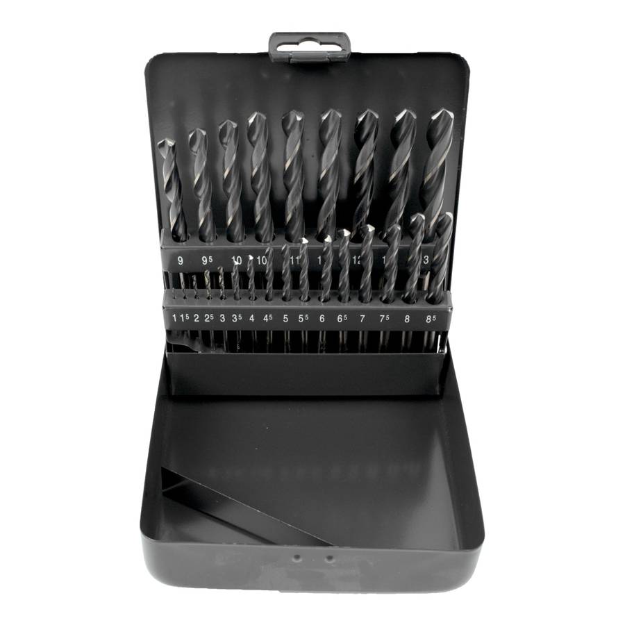 Alpen sprint master 25 pcs set km25 1 - 13 x 0.5mm metal case
