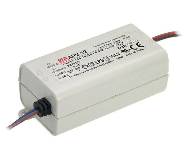 Power supply encl. led driver i=220 o=24v 0.5a 12w apv-12-24