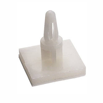 Spacer plastic lck-flat h=12.7 d=4 ass-12(3m)