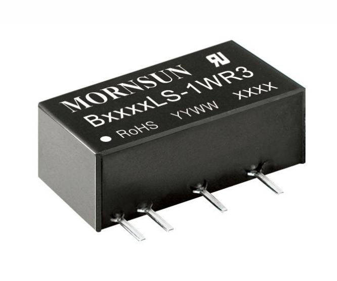 Dc-dc converter dip i=12v o=5v 0.2a 1w b1205ls-1wr3