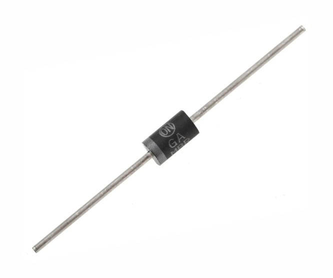 Diode high speed axl 1kv 4a 75ns mur4100e
