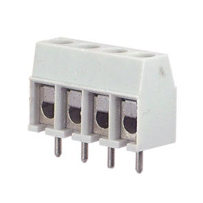 Pcb terminal block 4w czz5-4-grey *d*