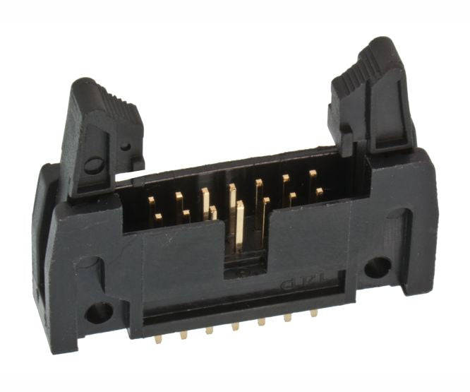 Header pcb straight 16-w eject-lever s13-11016-00  *dbk*